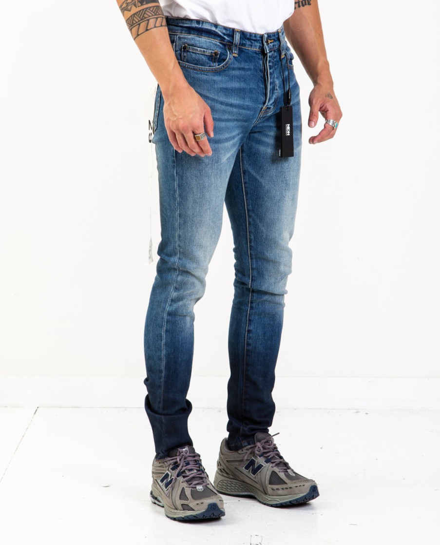 Men NEON DENIM BRAND | Sid Ultra Fade Denim Jeans