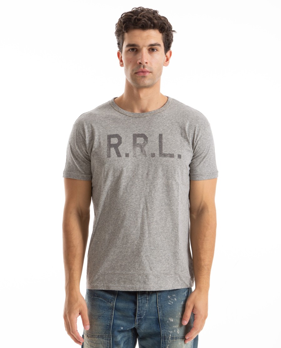 Men RRL | Jersey Knit Graphic Tee