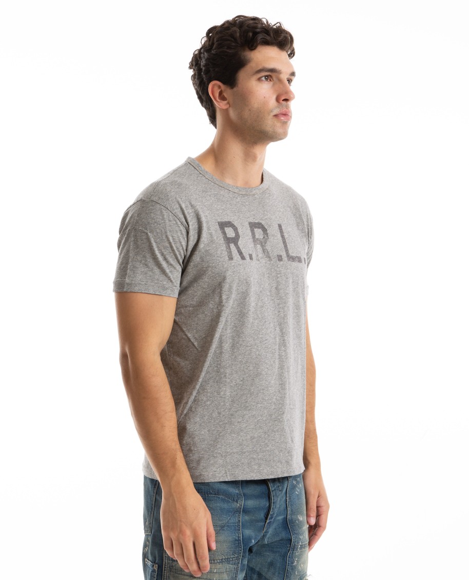 Men RRL | Jersey Knit Graphic Tee