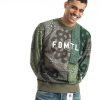 Men FDMTL | Printed Patchwork Sweatshirt