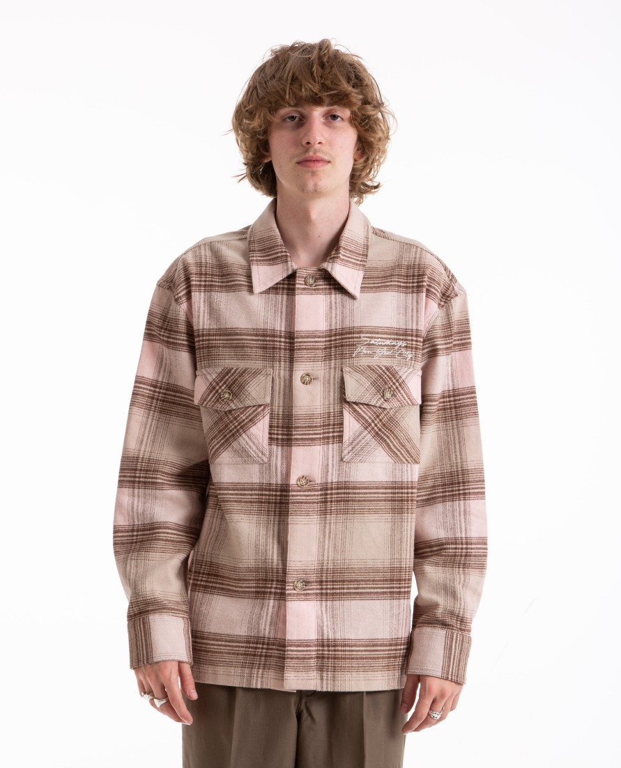 Men SATURDAYS NYC | Driessen Flannel Overshirt