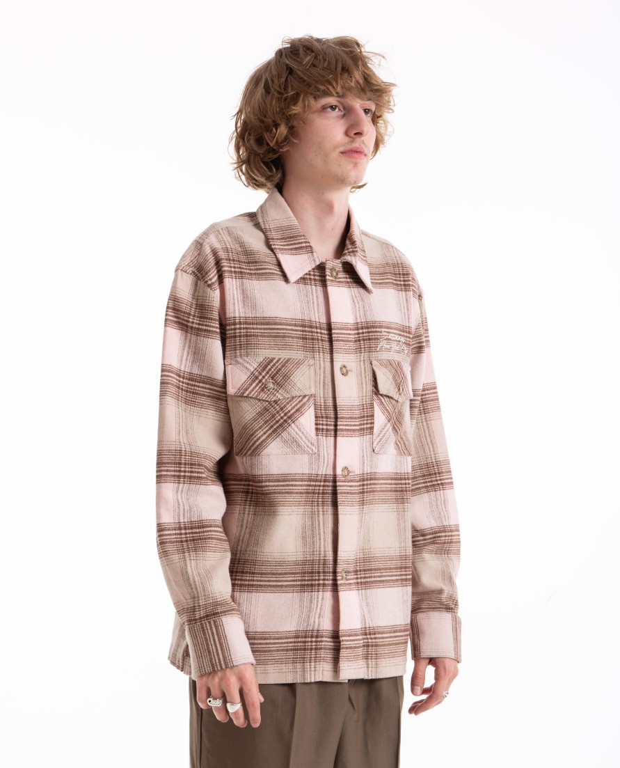 Men SATURDAYS NYC | Driessen Flannel Overshirt