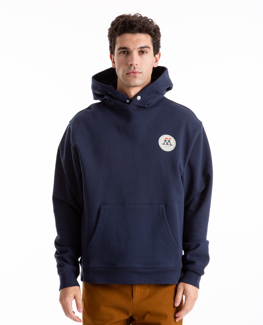 Men MALBON GOLF | Flag Seekers Hooded Sweatshirt