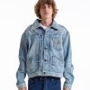 Men LONGLIVE | Denim Trucker Jacket