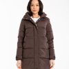 Men WOOLRICH | Puffy Parka Jacket Brown