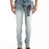 Men DEAD THAN COOL | Light Indigo Essential Jeans