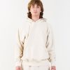 Men LES TIEN | Cropped Hoodie Ivory