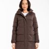 Men WOOLRICH | Puffy Parka Jacket Brown