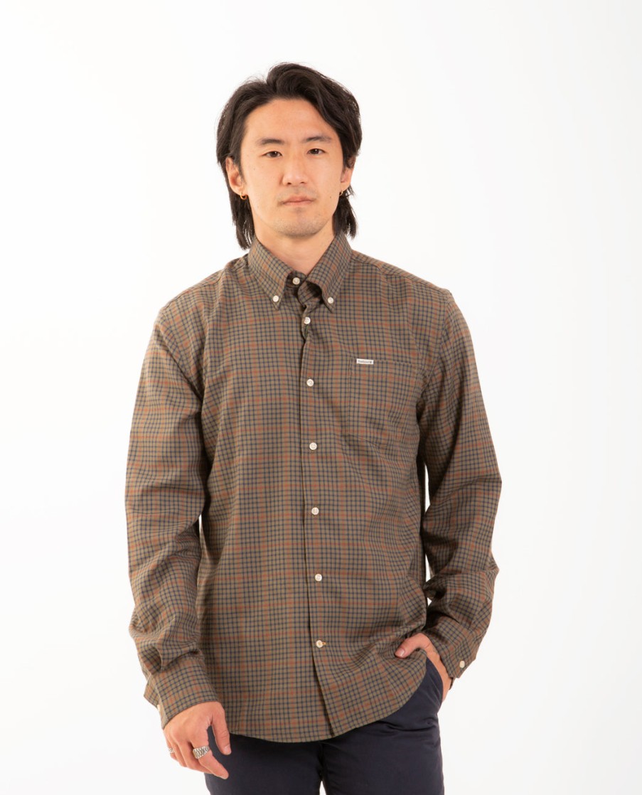 Men BARBOUR | Hen Thermo Weave Shirt