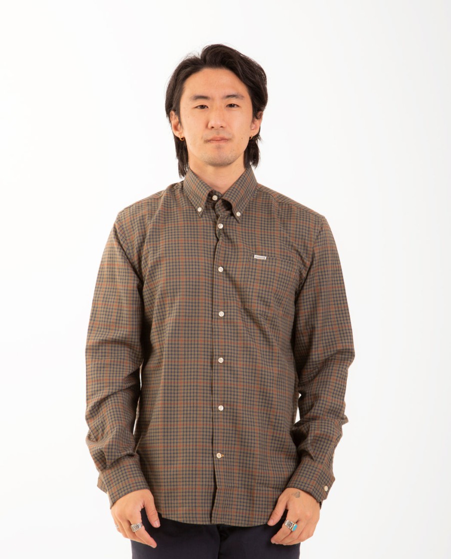 Men BARBOUR | Hen Thermo Weave Shirt