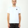 Men COMME DES GARÇONS PLAY | Black Heart Play Tee