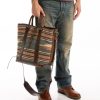 Men RRL | Santa Fe Wool & Cotton Vintage Tote