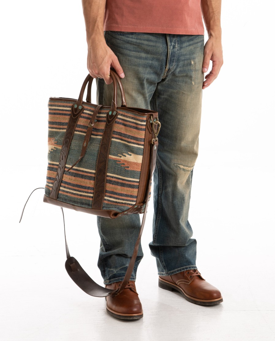 Men RRL | Santa Fe Wool & Cotton Vintage Tote