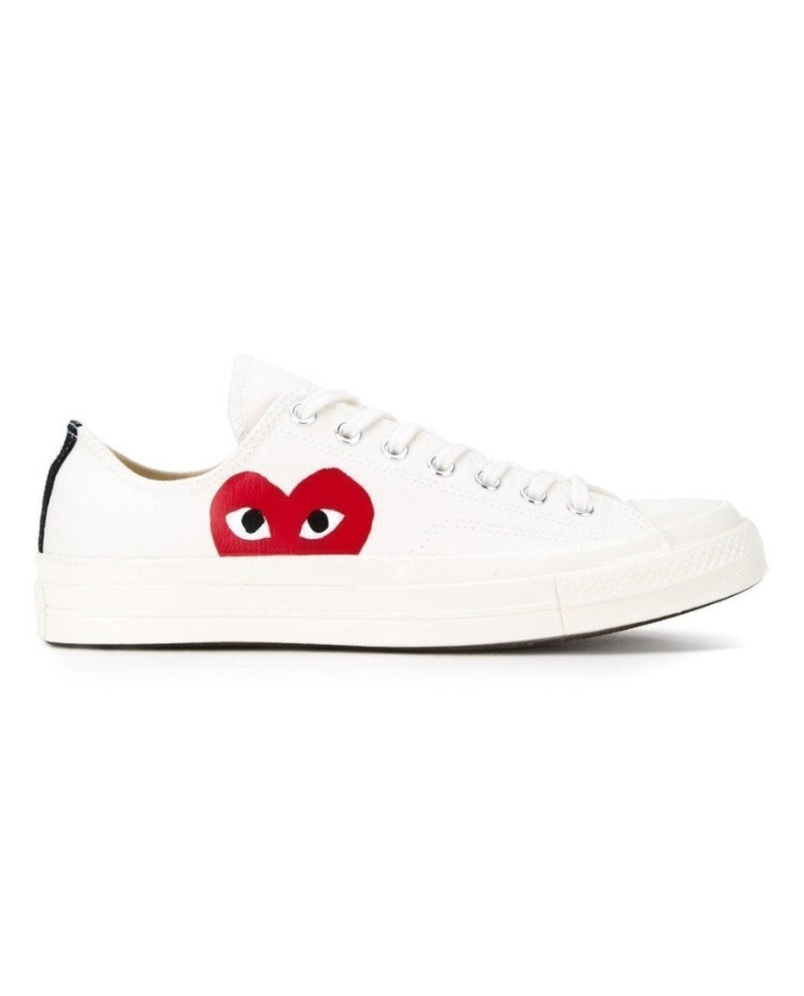 Men COMME DES GARÇONS PLAY | Play Converse Chuck Taylor '70 Low Black