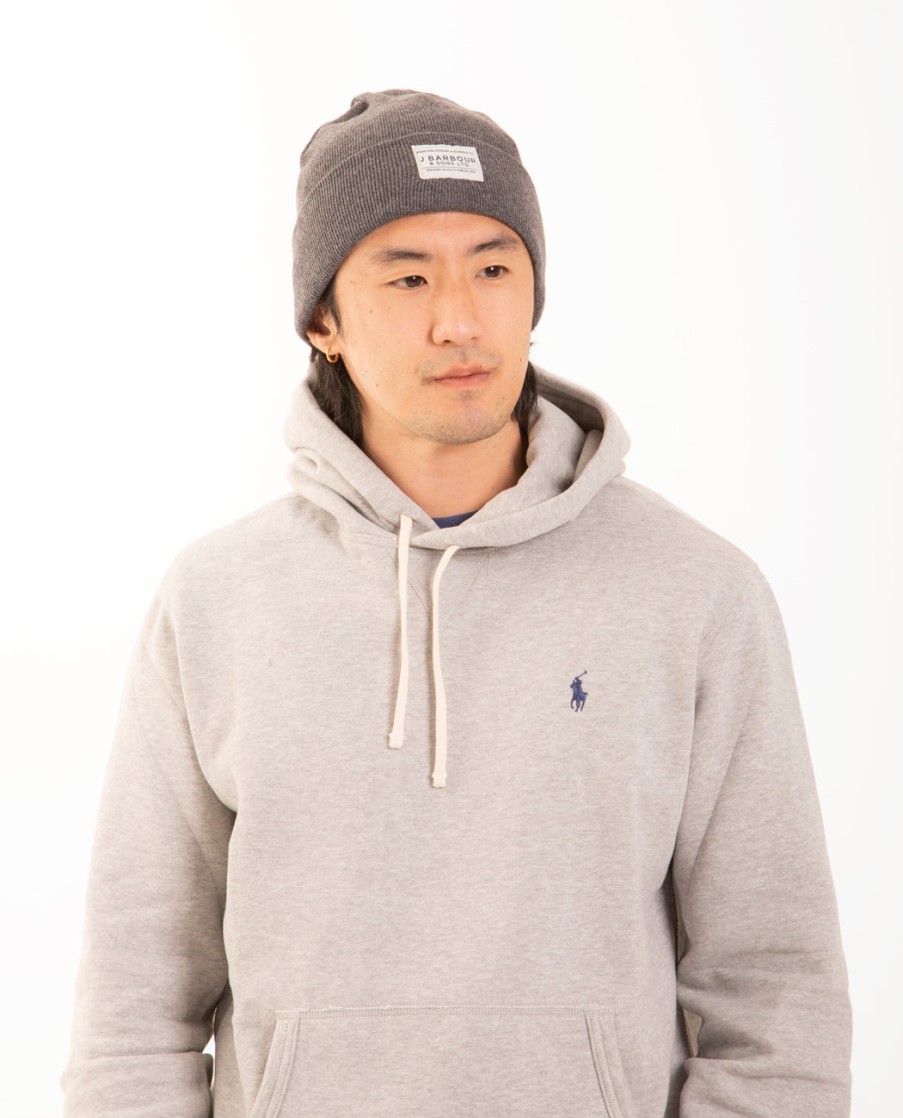 Men BARBOUR | Nautic Beanie Grey