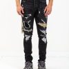 Men NEON DENIM BRAND | Sid Multi Distress Jeans