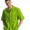 Men S.K. MANOR HILL | Aloha Shirt Green Marble