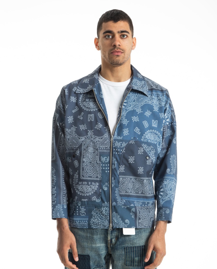 Men FDMTL | Printed Patchwork Jacket