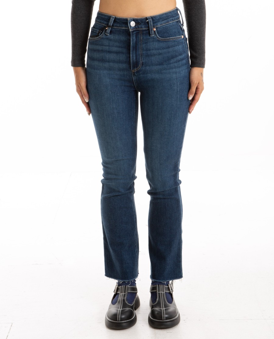 Men PAIGE | Claudine Cropped Jean Raw Hem