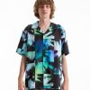 Men SATURDAYS NYC | Disco Print Canty Ss Shirt