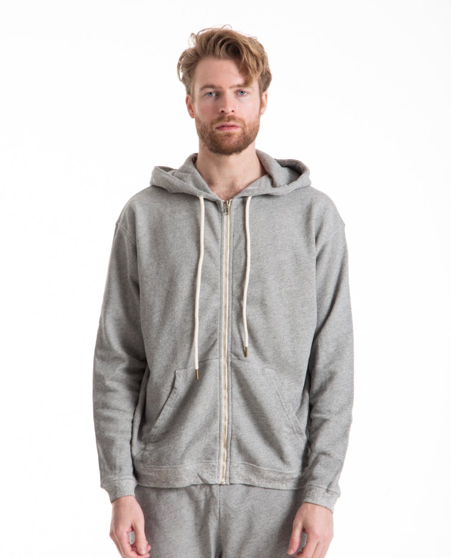 Men THE GREAT | Zip Up Hoodie