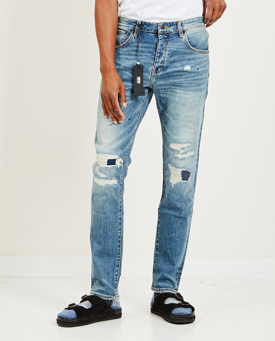 Men NEON DENIM BRAND | Thunders Jean Vintage Repair