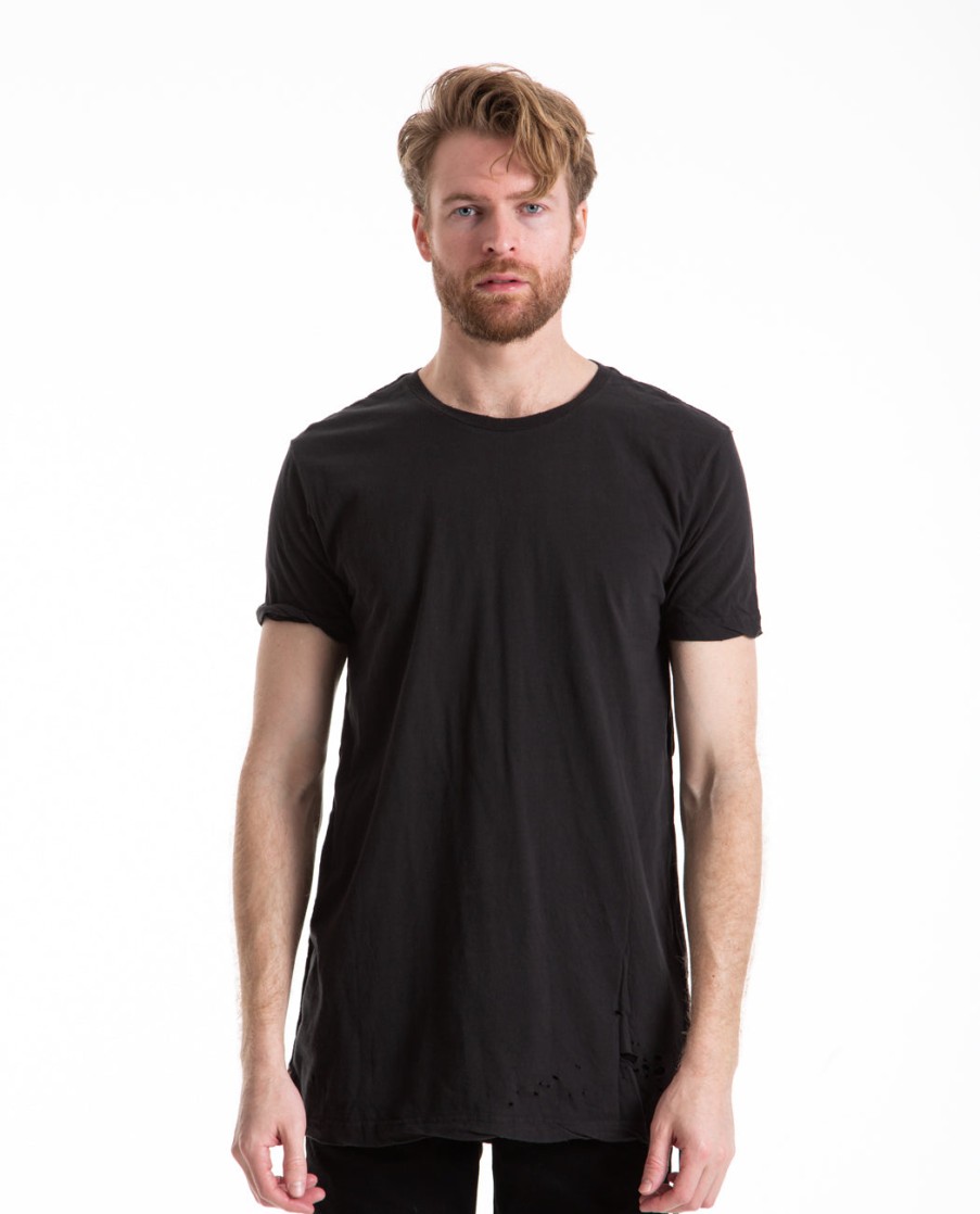 Men KSUBI | Ksubi | Sioux Pocket Tee Worn In Black