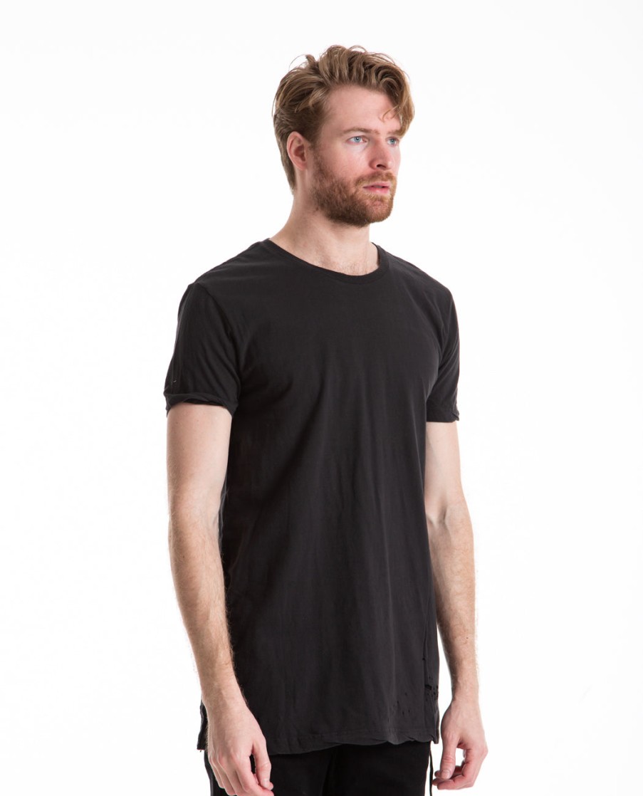 Men KSUBI | Ksubi | Sioux Pocket Tee Worn In Black