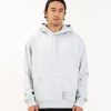 Men NEON DENIM BRAND | Standard Hoodie Sweatshirt Grey