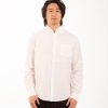 Men ALEX MILL | Paper Cotton Mill Shirt White