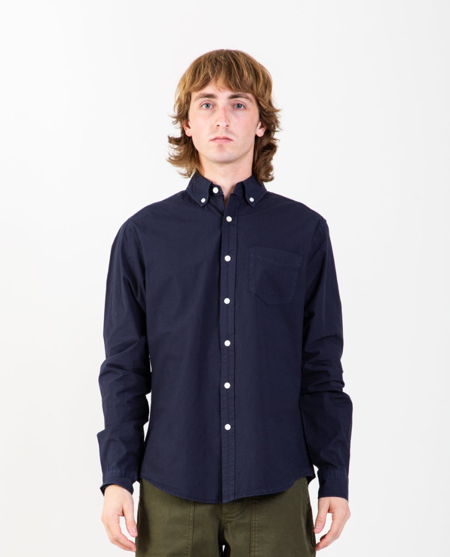 Men ALEX MILL | Paper Cotton Mill Shirt