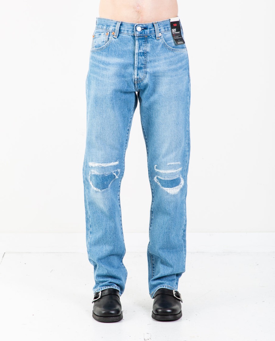 Men LEVI'S | 501 '93 Straight Fit Jeans Basil Sky