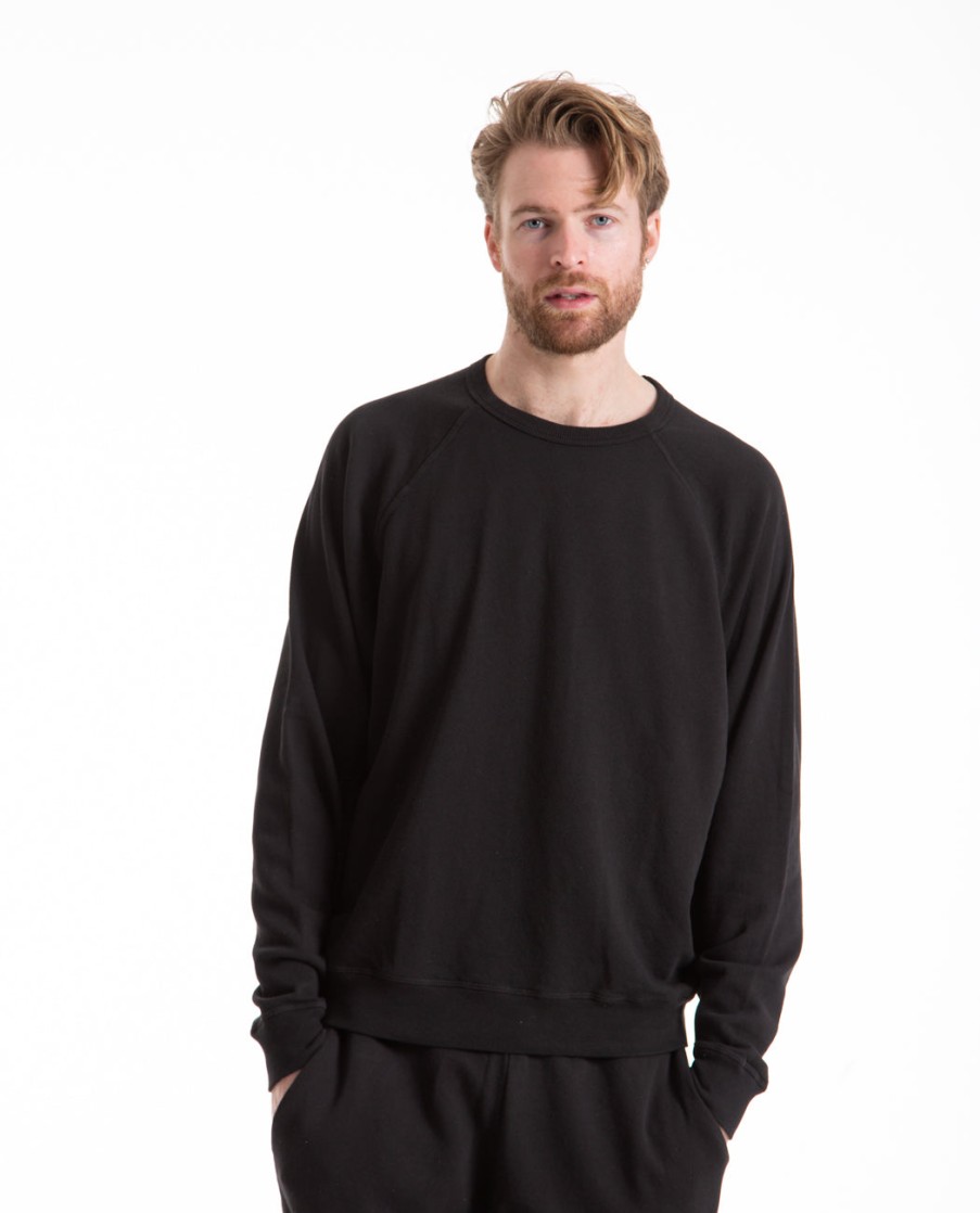 Men THE GREAT | The Men'S College Sweatshirt Black