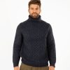 Men ALEX MILL | Fisherman Cable Turtleneck